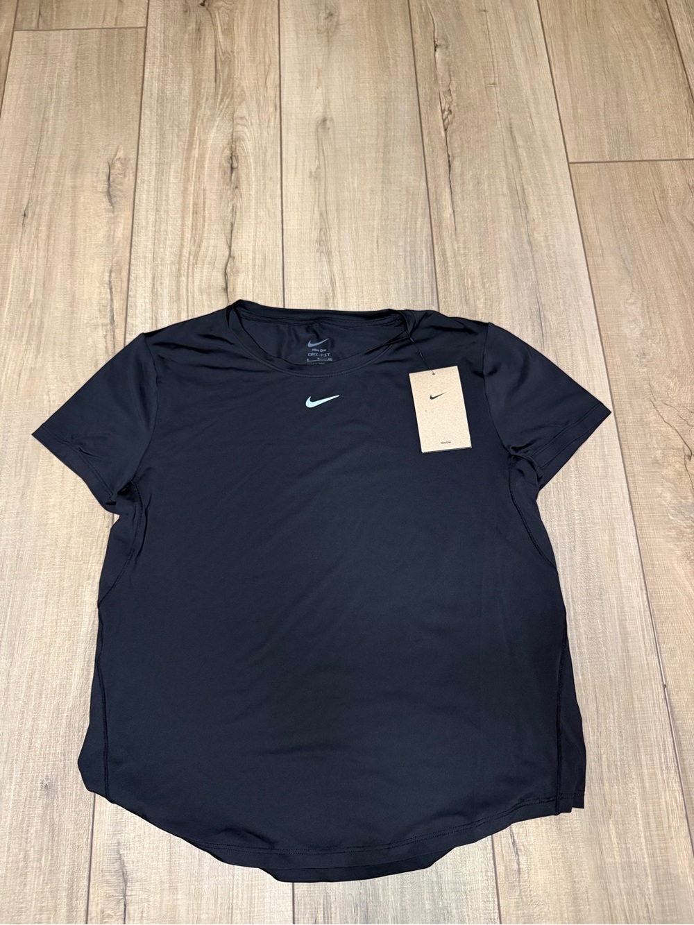 Nike One Dri-FIT Women’s Small Black Training Tee NWT